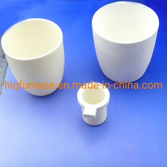 Customized Industrial High Hardness Alumina Ceramic Crucible, 99 Alumina Ceramic Crucible for Lab/Al2O3 Ceramic Crucible
